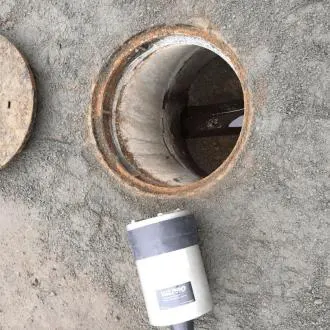 wastop-installation-svavelvatebekampning-sjobo-vattenledning-se Slutinstallation av luktlösning med WaStop i avloppsbrunn, Sjöbo kommun