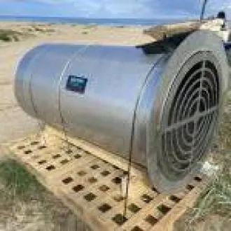 Wapro eliminates intrusion large pipeline Ouistreham France with high-performance WaStop