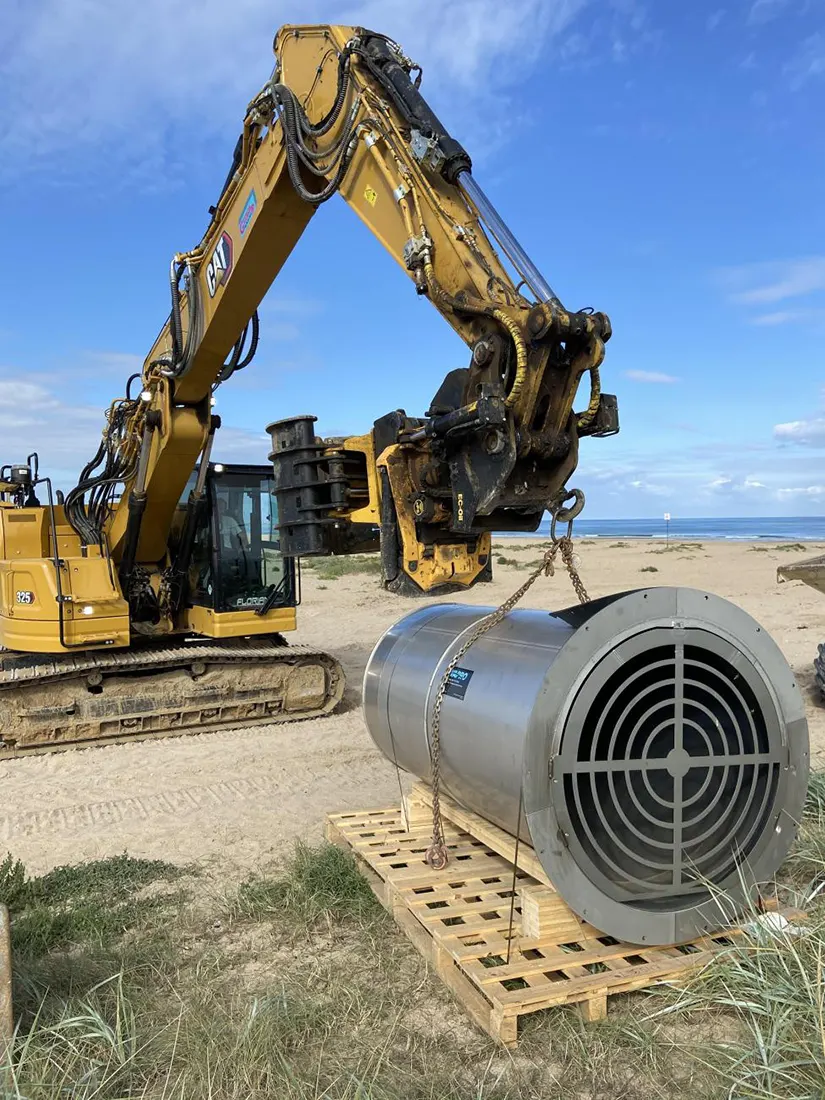 wapro-installiert-dn1200-rueckschlagventil-meeresinstallation-ouistreham-de Wapro installiert DN1200 Rückschlagventil Meeresinstallation Ouistreham für totale Sicherheit