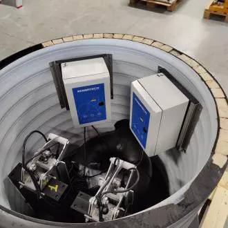 Wapro WaGate automatic control system marina PLC Denmark for water flow regulation