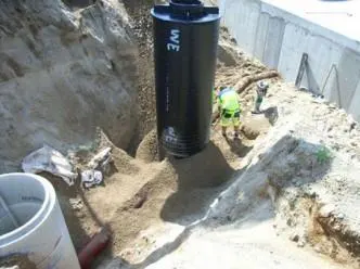 Wapro WaReg flowkontrol produktionsanlæg Åhus bæredygtig vandforsyning med 25-75 liter per sekund kapacitet