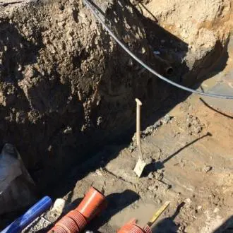 wapro-wastop-protects-residential-area-prevent-sewage-overflow-flooding-koping-us Wapro WaStop protects residential area in Köping from sewage overflow flooding through Access check valve installed in ground for permanent protection