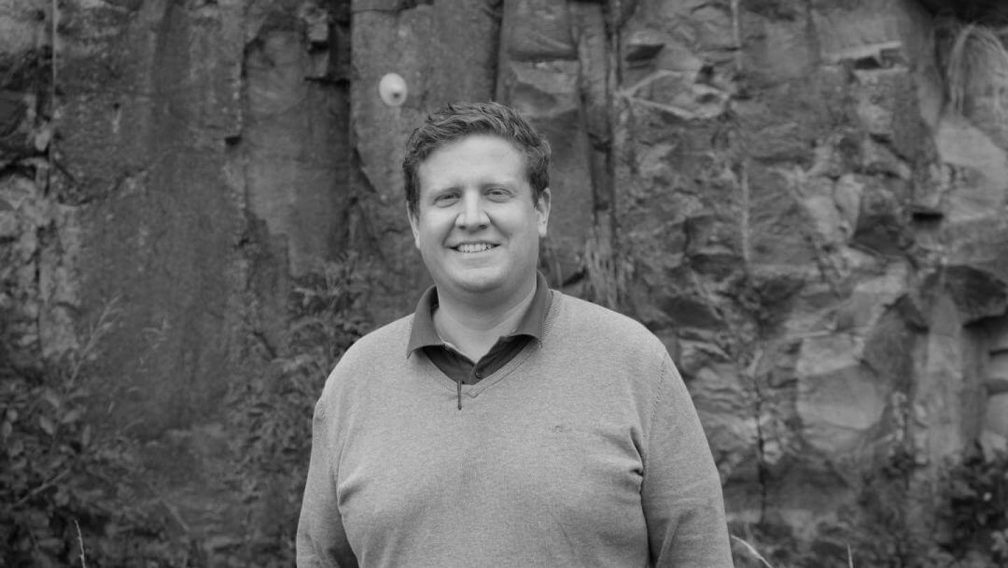Portrait of Sven von Radloff, Wapro's regional sales manager for southern Germany